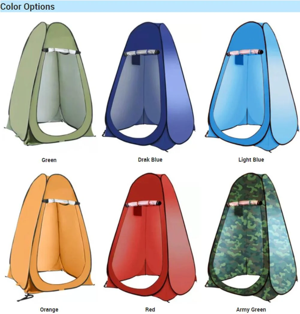 2022 Classic Type Shower Awning Tent Change Tent Toilet Tent Privacy Bath Tent Changing Tents Go Camping Hiking and Go Beach Using