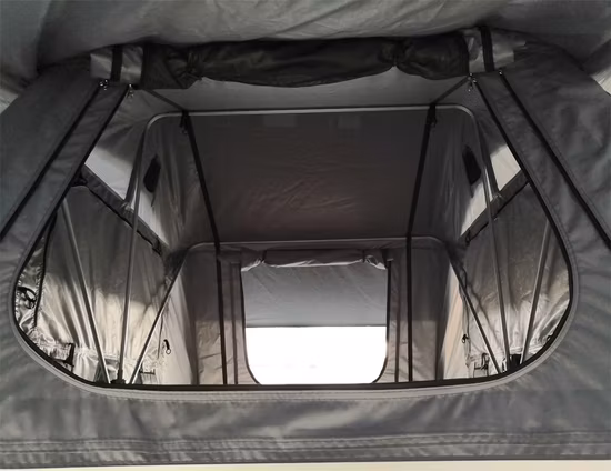 Tenda à prova d'água para aventura ao ar livre no teto do carro para acampamento em família