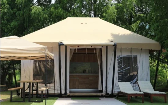Grande fornecedor de tenda de safari para hotel de Glamping ao ar livre para hotel de tenda de Glamping para praia